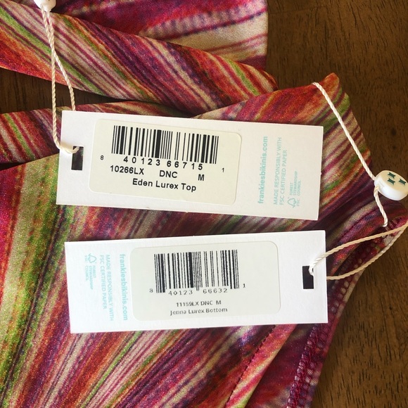 NWT Frankies Bikini Set - Picture 3 of 6